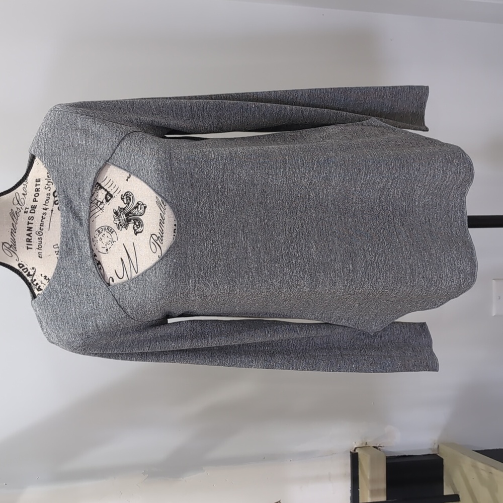 Chaser Heather Grey Long Sleeve  Shirt